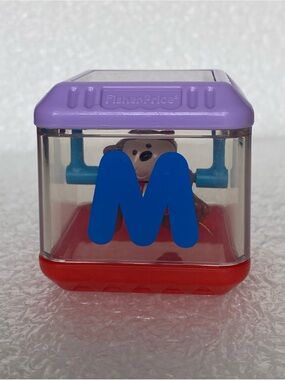 Fisher Price Peek-A-Boo Sensory Discovery
Blocks "M" MONKEY Replacement Block